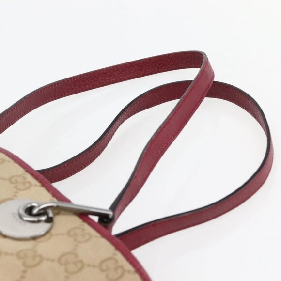 GUCCI GG Canvas Tote Bag Beige Silver 120840 - Picture 8 of 15